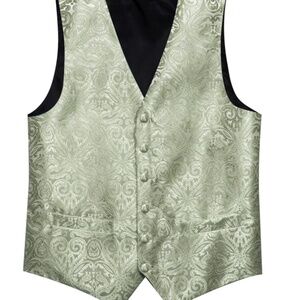 Men’s Paisley Suit Vest Waistcoat